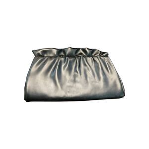 Black faux Leather Clutch Bag Purse